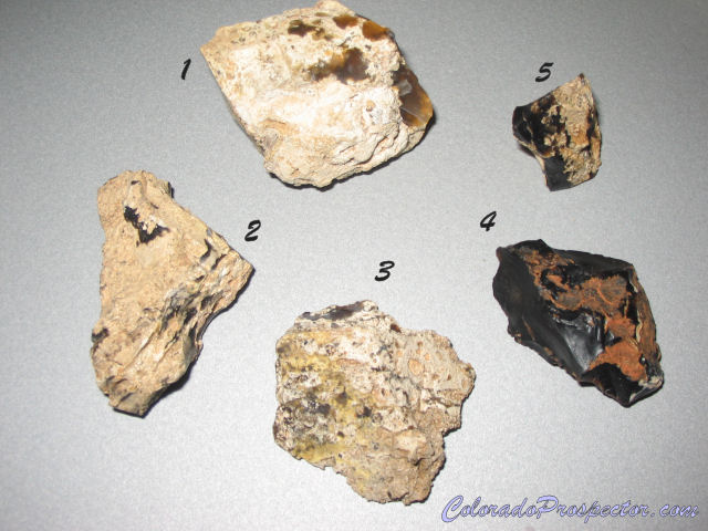 Gunnison Crater Tektites