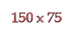size 150x75